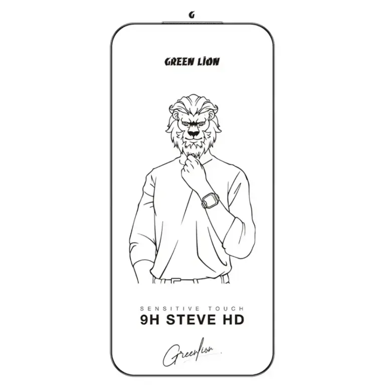 Green Lion 9H Steve Privacy Glass Protector for iPhone 18 Pro/Pro Max - Black Edge/Privacy