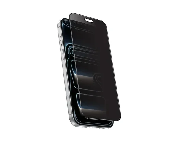 Green Lion 9H Steve Privacy Glass Protector for iPhone 18 Pro/Pro Max - Black Edge/Privacy