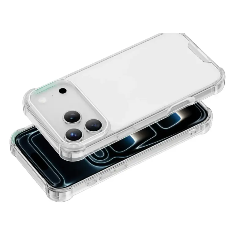 Green Lion Anti-Shock Case with Military Grade Drop Protection for iPhone 18 Pro/Pro Max - Clear