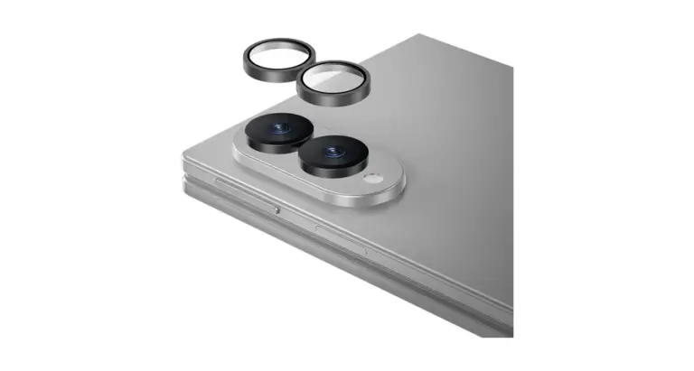 Green Lion Classic Camera Lens Protector for Z Fold 8 - Grey