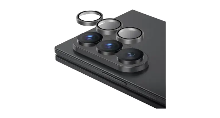 Green Lion Classic Camera Lens Protector for Z Fold 8 Ultra & Z Fold 7 - Grey