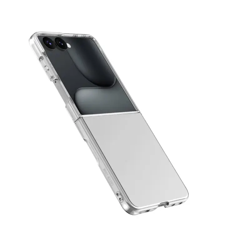 Green Lion Delgado PC Case for Z Flip 8 - Clear