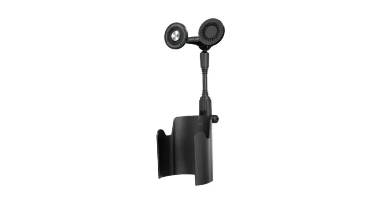 Green Lion Duo Mag 2-In-1 Car Cup Holder - Black