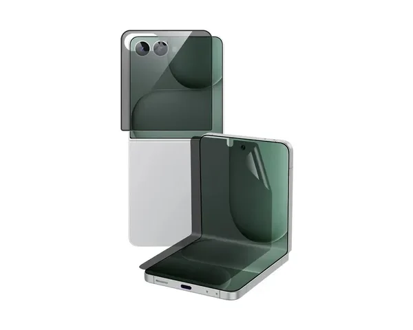 Green Lion Flip Protection Pack for Z Flip 8 & 7 - Black