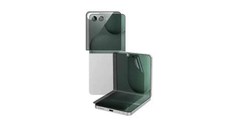 Green Lion Flip Protection Pack for Z Flip 8 & 7 - Black