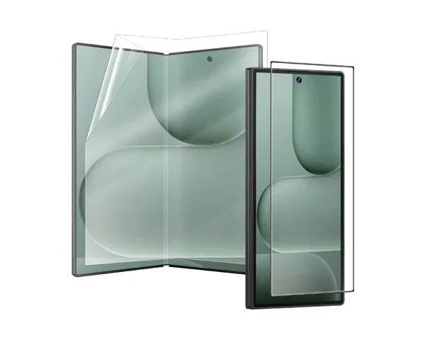 Green Lion Fold Protection Pack with Front Glass & Inner EPU Film for Z Fold 8 Ultra & Z Fold 7 - Clear