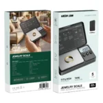 Green Lion Jewelry Scale with High Accuracy Weighing – Black