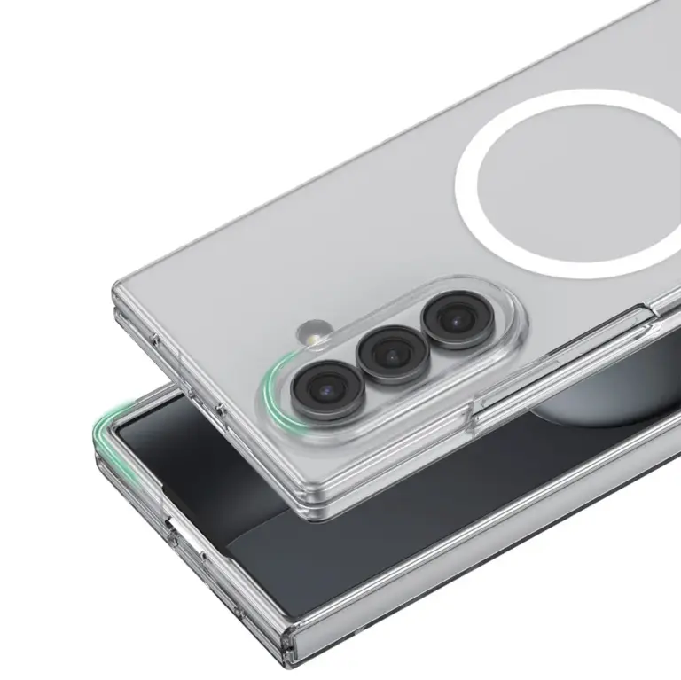 Green Lion MagSafe Delgado Case for Z Fold 8 Ultra - Clear