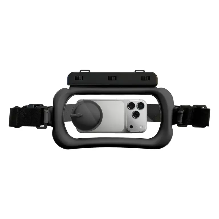 Green Lion Ocean Shield Waterproof Waist Bag - Black