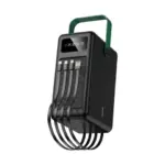 Green Lion Solar Max 120000mAh Power Bank - Black