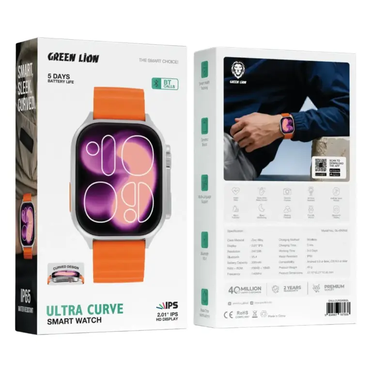 Green Lion Ultra Curve Smart Watch