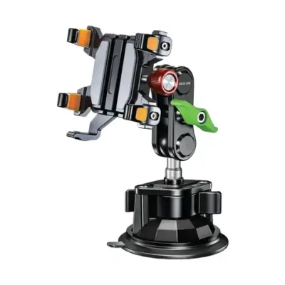 Green Lion Ultra Grip Holder with Strong Suction Cup - Black