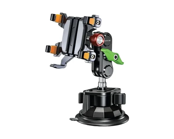 Green Lion Ultra Grip Holder with Strong Suction Cup - Black