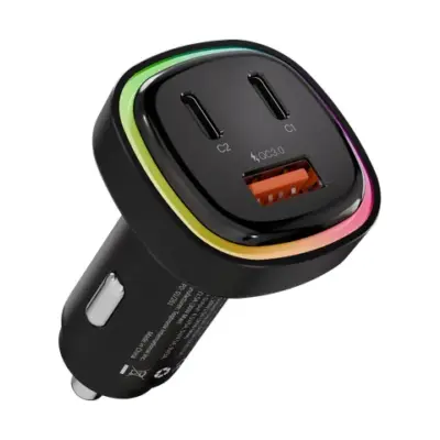 Levelo Statique 66W Car Charger - Black