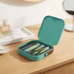 Porodo Blue 8-In-1 Portable Nail Clipper Set with Compact Personal Care Kit