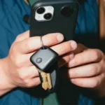 Porodo Findora Rechargeable Smart Tag with Real-Time Tracking & Alert System - Black