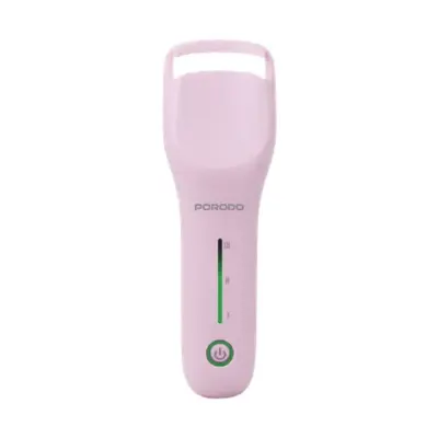 Porodo Lifestyle Fleuris LED Electric Heated Eyelash Curler - Pink