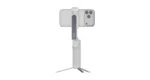 Porodo Malibu Selfie Stick with Tripod and Bluetooth Shutter Button - White