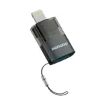 Porodo MiniLink Transparent OTG Adapter USB-A to Lightning - Grey