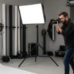 Porodo Portable Expandable Tripod - Black