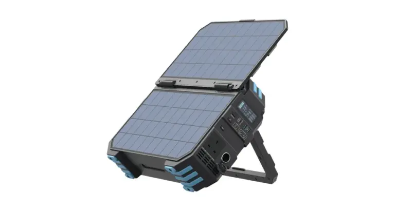 Powerology Helio 1600W Portable Solar Power Generator - Black