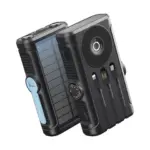 Powerology Helio Lux MagSafe Solar Power Bank - Black