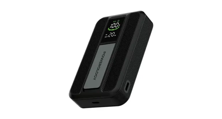 Powerology Vision 10000mAh MagSafe Power Bank - Black