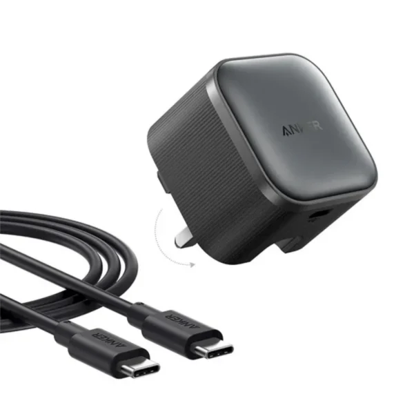 Anker Nano Charger (45W) with USB-C to USB-C Cable