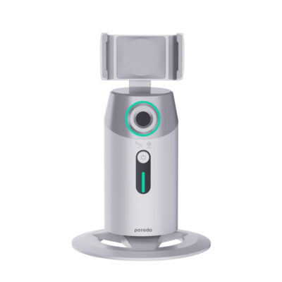 Porodo Gimbal with 360° Rotating AI Tracking Mount
