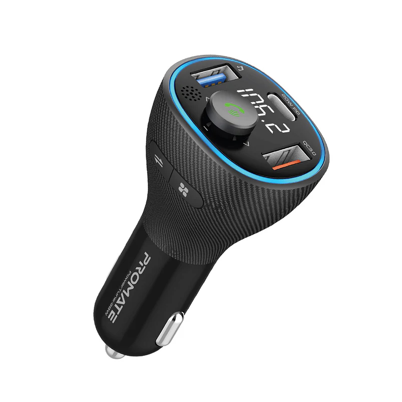 Promate Universal Wireless Hands-free Kit with FM Transmitter 1 Promate Universal Wireless Hands-free Kit with FM Transmitter
