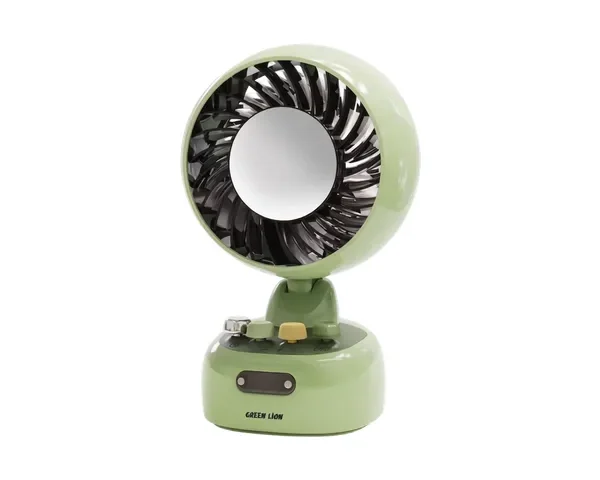 Green Lion 1920 Retro Portable Desktop Fan - Green