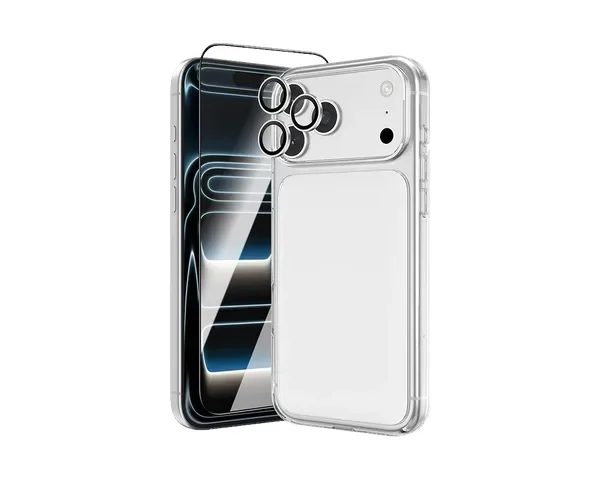 Green Lion 4 in 1 Defender Pack for iPhone 18 Pro / Pro Max - Clear