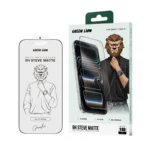 Green Lion 9H Steve Matte Glass Protector for iPhone 18 Pro - Clear