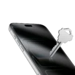 Green Lion 9H Steve Matte Privacy Glass Protector for iPhone 18/17 Pro / Pro Max Series - Black