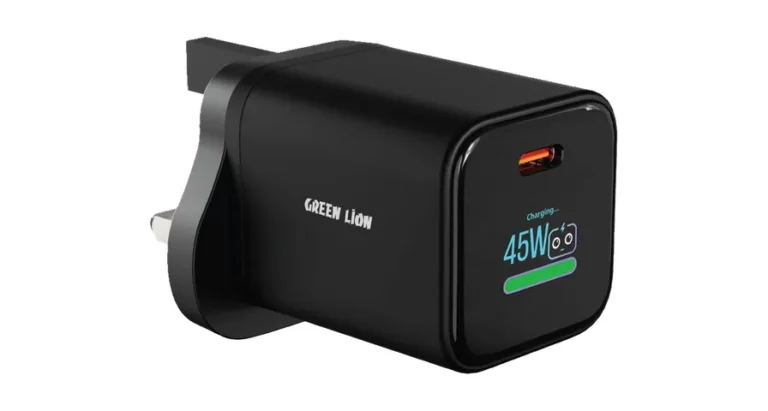 Green Lion AVS Connect TFT Wall Charger 45W - Black