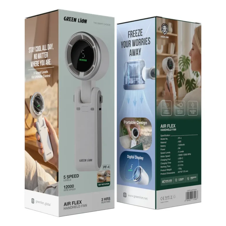 Green Lion Air Flex Handheld Fan