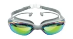 Green Lion AquaVision Pro Waterproof Swimming Goggles - Gray