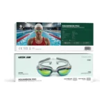 Green Lion AquaVision Pro Waterproof Swimming Goggles - Gray