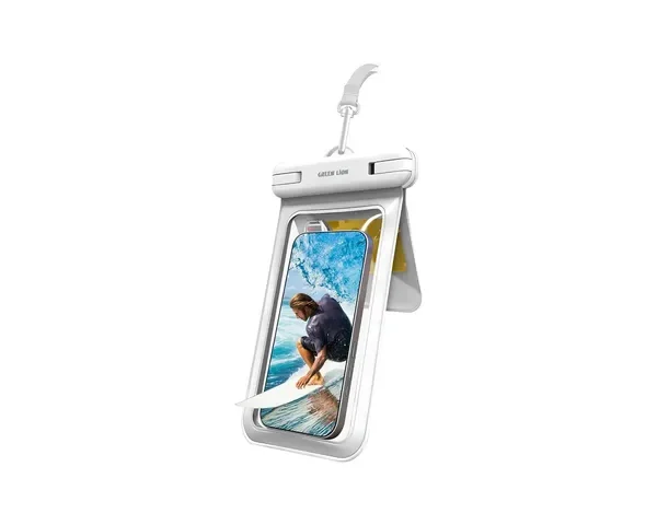 Green Lion Aqua Duo Pouch – White