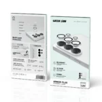 Green Lion Armor Plus Camera Lens Protector for S26 Ultra - White