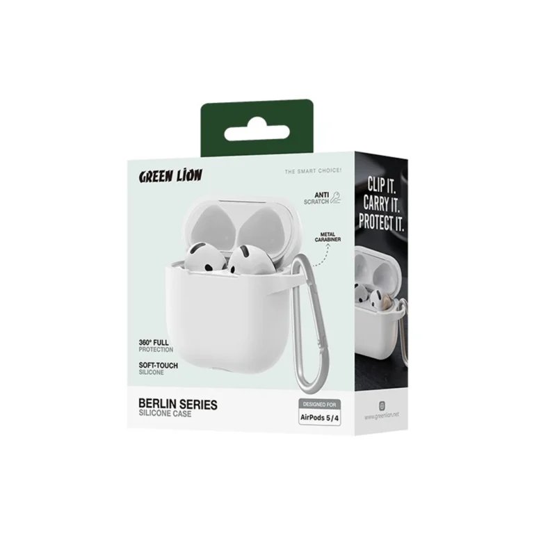 Green Lion Berlin Series Silicone Case for AirPods 5/4
