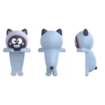 Green Lion Buddies Adhesive Mini Figures
