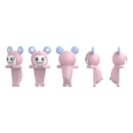 Green Lion Buddies Adhesive Mini Figures