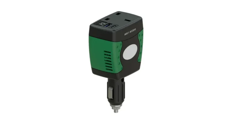 Green Lion Car Power Hub 150W Car Inverter - Black