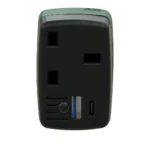 Green Lion Car Power Hub 150W Car Inverter - Black