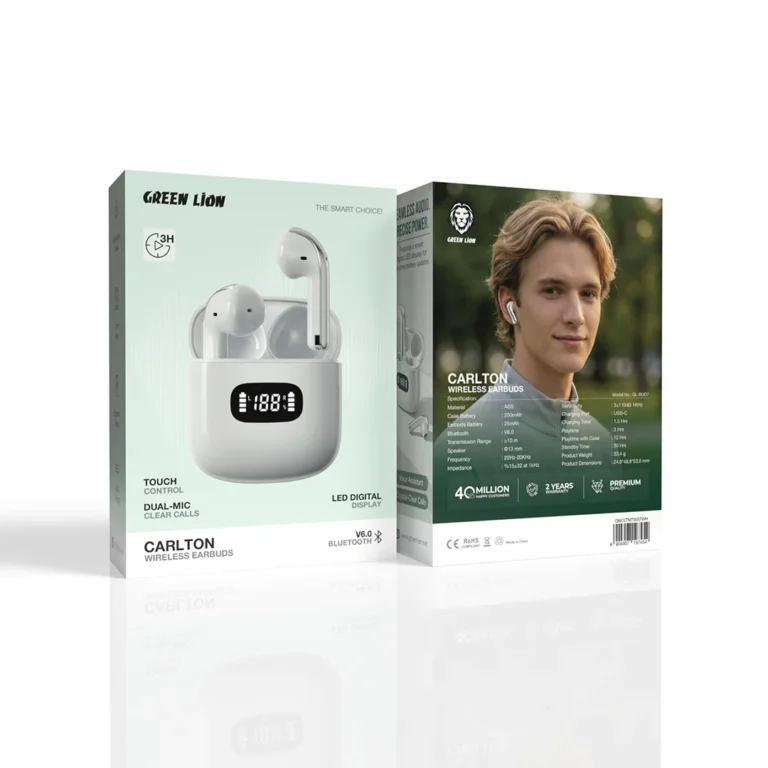 Green Lion Carlton Wireless Earbuds