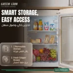 Green Lion Classic 55L Mini Fridge - White