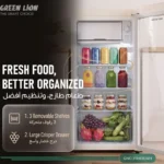 Green Lion Classic 83L Mini Fridge - White