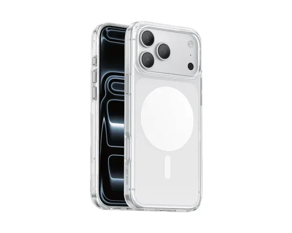 Green Lion Core MagSafe Anti-Yellowing PC Construction for iPhone 18/17 Pro / Pro Max – Clear