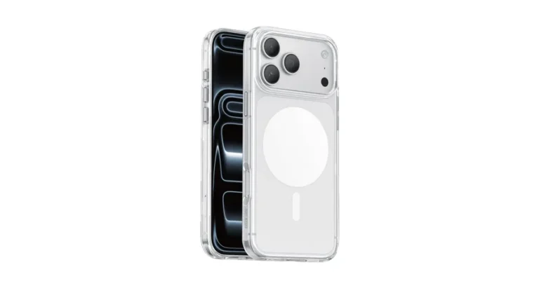 Green Lion Core MagSafe Anti-Yellowing PC Construction for iPhone 18/17 Pro / Pro Max – Clear